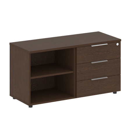 Metal System Тумба сервисная Б.ТС-2 Венге Цаво 1096*450*580 Metal System Тумба сервисная Б.ТС-2 Венге Цаво 1096*450*580