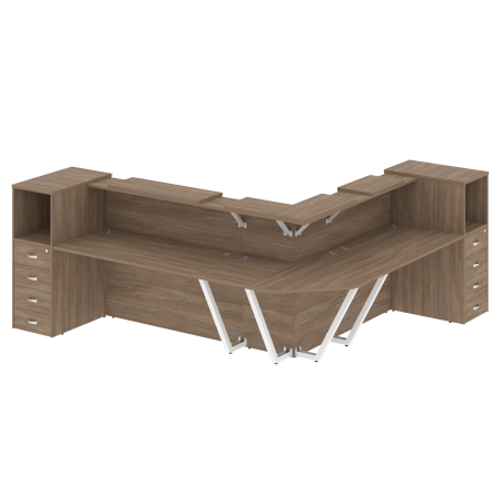 Onix Ресепшн O.R-K-33 Дуб Аризона 2607*3007*1187 Onix Ресепшн O.R-K-33 Дуб Аризона 2607*3007*1187