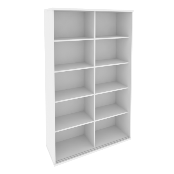 Onix Шкаф-купе с полками O.SHK-1.1 T Белый Бриллиант 1200*420*1977