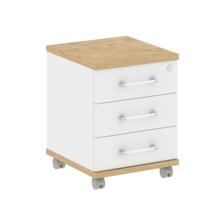 Shift Тумба мобильная SK.TM Тиквуд Светлый/Белый Бриллиант 432*460*562 Shift Тумба мобильная SK.TM Тиквуд Светлый/Белый Бриллиант 432*460*562