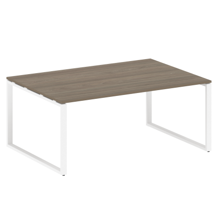 Metal System Переговорный стол (1 столешница) на О-образном м/к БО.ПРГ-1.5 Вяз Благородный/Металл Белый 1800*1235*750 Metal System Переговорный стол (1 столешница) на О-образном м/к БО.ПРГ-1.5 Вяз Благородный/Металл Белый 1800*1235*750