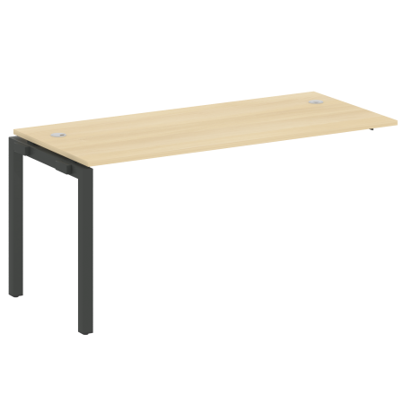 Metal System Quattro Проходной элемент рабочей станции на П-образном м/к 50БП.ПРС-СП-1.4 Акация Лорка/Металл Антрацит 1600*720*750 Metal System Quattro Проходной элемент рабочей станции на П-образном м/к 50БП.ПРС-СП-1.4 Акация Лорка/Металл Антрацит 1600*720*750