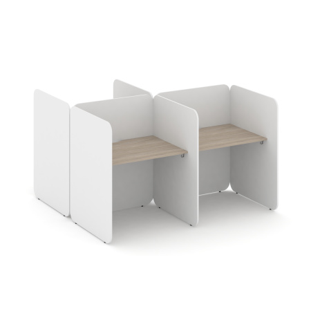 Bell Комплект №7 KCB.K-007 Дуб Аттик/Белый Бриллиант 1614*1800*1200