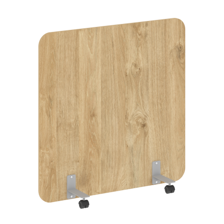 R-line Перегородка на металлических опорах, на роликах DP.R-120-120 Тиквуд Светлый/Металл Серый 1200*18*1200 R-line Перегородка на металлических опорах, на роликах DP.R-120-120 Тиквуд Светлый/Металл Серый 1200*18*1200