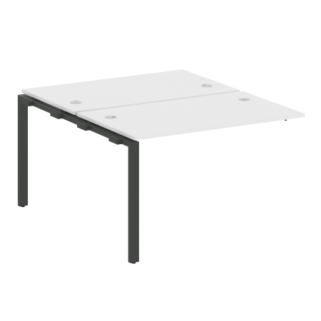 Metal System Проходной элемент рабочей станции на П-образном м/к БП.ПРС-СП-2.2 Белый/Металл Антрацит 1200*1475*750 Metal System Проходной элемент рабочей станции на П-образном м/к БП.ПРС-СП-2.2 Белый/Металл Антрацит 1200*1475*750