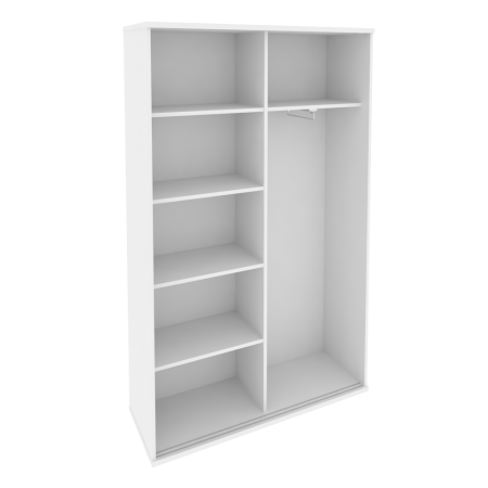 Onix Шкаф-купе комбинированный O.SHK-1.2 T Белый Бриллиант 1200*420*1977