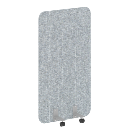 R-line soft Перегородка на металлических опорах, на роликах AP.R-80-150 Romeo 13/Металл Серый 800*18*1500 R-line soft Перегородка на металлических опорах, на роликах AP.R-80-150 Romeo 13/Металл Серый 800*18*1500