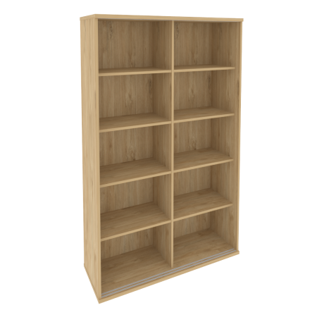 Onix Шкаф-купе с полками O.SHK-1.1 T Тиквуд Светлый/Белый Бриллиант 1200*420*1977