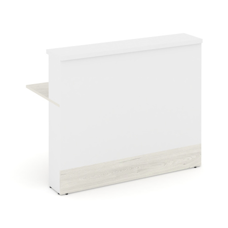 Style Модуль прямой Л.МП-4 Дуб Наварра/Белый 1400*736*1156