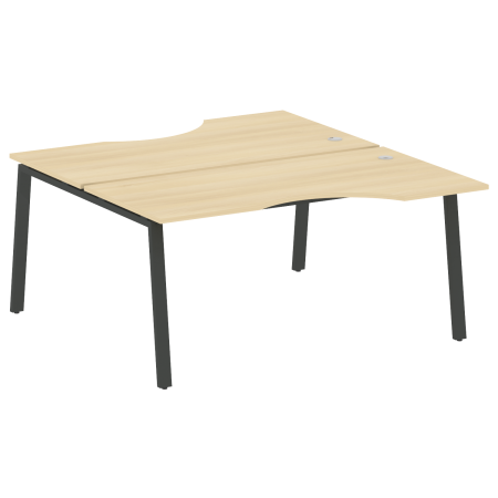 Metal System Рабочая станция криволинейная на А-образном м/к БА.РАС-СА-2.1 Акация Лорка/Металл Антрацит 1600*1835*750 Metal System Рабочая станция криволинейная на А-образном м/к БА.РАС-СА-2.1 Акация Лорка/Металл Антрацит 1600*1835*750