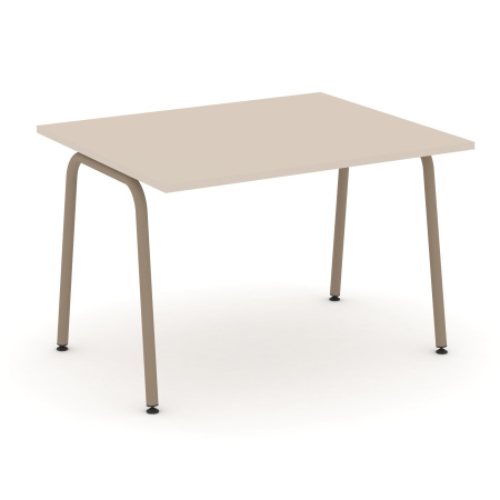 Estetica Стол переговорный ES.PRG-1.2-K Капучино/Металл Латте 1180*980*750 Estetica Стол переговорный ES.PRG-1.2-K Капучино/Металл Латте 1180*980*750