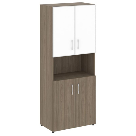 Yalta Шкаф LT.ST-1.4 R white Вяз Благородный/Стекло White 800*450*1987 Yalta Шкаф LT.ST-1.4 R white Вяз Благородный/Стекло White 800*450*1987