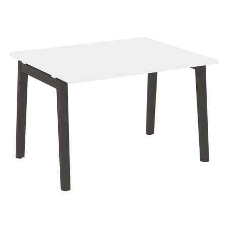 Onix Wood Стол переговорный (1 столешница) OW.PRG-1.2 Белый Бриллиант/Дуб Темный/Металл Антрацит 1180*980*750 Onix Wood Стол переговорный (1 столешница) OW.PRG-1.2 Белый Бриллиант/Дуб Темный/Металл Антрацит 1180*980*750