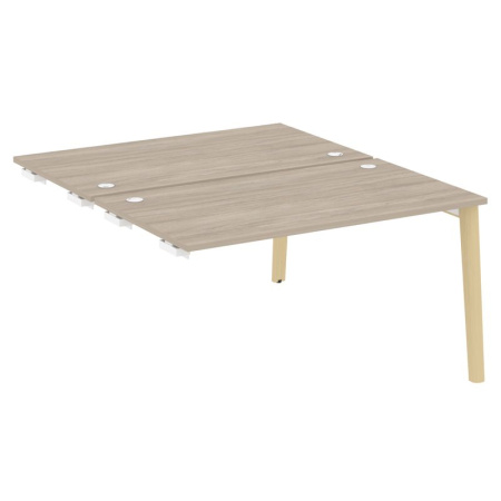 Onix Wood Стол-приставка двойной OW.D.SPR-3.8 Дуб Аттик/Дуб Светлый/Металл Белый 1380*1635*750 Onix Wood Стол-приставка двойной OW.D.SPR-3.8 Дуб Аттик/Дуб Светлый/Металл Белый 1380*1635*750