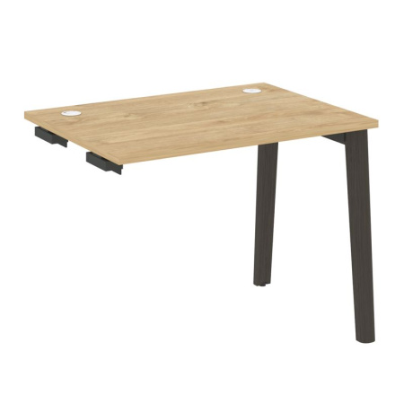 Onix Wood Стол-приставка OW.SPR-1.7 Тиквуд Светлый/Дуб Темный/Металл Антрацит 980*720*750 Onix Wood Стол-приставка OW.SPR-1.7 Тиквуд Светлый/Дуб Темный/Металл Антрацит 980*720*750