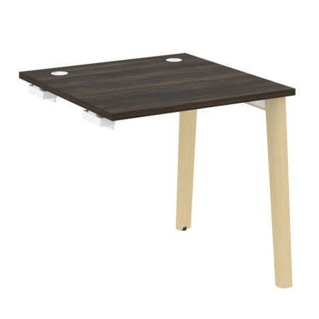 Onix Wood Стол-приставка OW.SPR-0.8 Дуб Мали/Дуб Светлый/Металл Белый 780*800*750 Onix Wood Стол-приставка OW.SPR-0.8 Дуб Мали/Дуб Светлый/Металл Белый 780*800*750