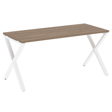 Loft Стол рабочий VR.L-SRX-4.7 Дуб Аризона/Металл Белый 1580*720*750