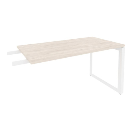 Onix Direct Брифинг-приставка на О-образном м/к O.MO-BR-13 Денвер Светлый/Металл Белый 1380*720*750 Onix Direct Брифинг-приставка на О-образном м/к O.MO-BR-13 Денвер Светлый/Металл Белый 1380*720*750