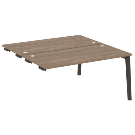 Onix Wood Стол-приставка двойной OW.D.SPR-4.8 Дуб Аризона/Дуб Темный/Металл Антрацит 1580*1635*750 Onix Wood Стол-приставка двойной OW.D.SPR-4.8 Дуб Аризона/Дуб Темный/Металл Антрацит 1580*1635*750