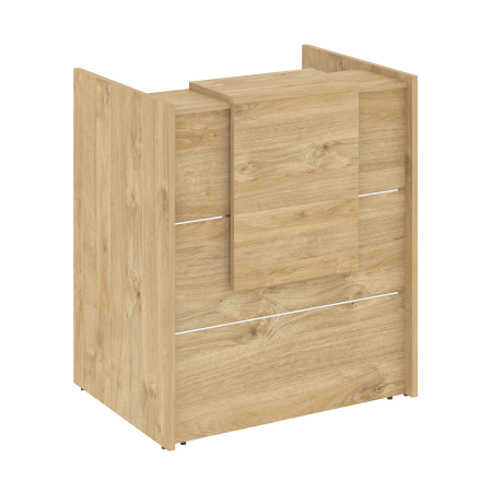 Onix Ресепшн O.R-K-3 Тиквуд Светлый 1030*766*1187 Onix Ресепшн O.R-K-3 Тиквуд Светлый 1030*766*1187