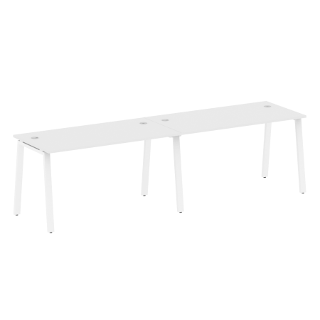 Metal System Рабочая станция на 2 места на А-образном м/к БА.СМ-2.3 Белый/Металл Белый 2800*720*750 Metal System Рабочая станция на 2 места на А-образном м/к БА.СМ-2.3 Белый/Металл Белый 2800*720*750