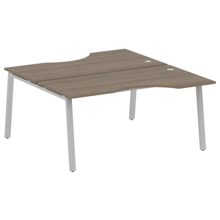 Metal System Рабочая станция криволинейная на А-образном м/к БА.РАС-СА-2.1 Вяз Благородный/Металл Серый 1600*1835*750 Metal System Рабочая станция криволинейная на А-образном м/к БА.РАС-СА-2.1 Вяз Благородный/Металл Серый 1600*1835*750