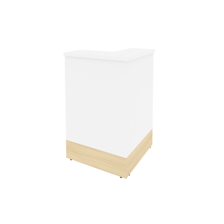 Style Угловой модуль левый Л.УМ-1 (L) Акация Лорка/Белый 736*736*1156