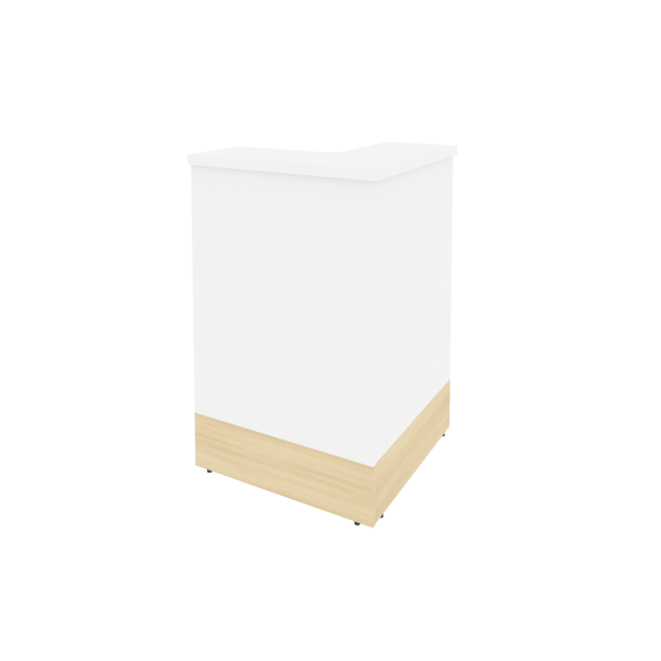 Style Угловой модуль левый Л.УМ-1 (L) Акация Лорка/Белый 736*736*1156