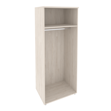 Onix Гардероб широкий глубокий O.GB-2 Денвер Светлый/Белый Бриллиант 800*600*1977