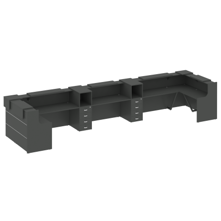 Onix Ресепшн O.R-K-38 Антрацит 6522*1768*1187 Onix Ресепшн O.R-K-38 Антрацит 6522*1768*1187