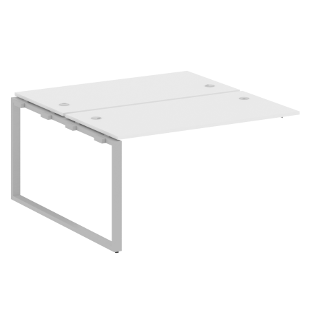 Metal System Проходной элемент рабочей станции на О-образном м/к БО.ПРС-СП-2.3 Белый/Металл Серый 1400*1475*750 Metal System Проходной элемент рабочей станции на О-образном м/к БО.ПРС-СП-2.3 Белый/Металл Серый 1400*1475*750