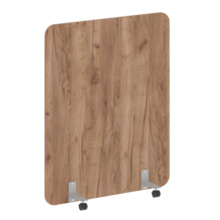 R-line Перегородка на металлических опорах, на роликах DP.R-120-150 Дуб Табак/Металл Серый 1200*18*1500 R-line Перегородка на металлических опорах, на роликах DP.R-120-150 Дуб Табак/Металл Серый 1200*18*1500