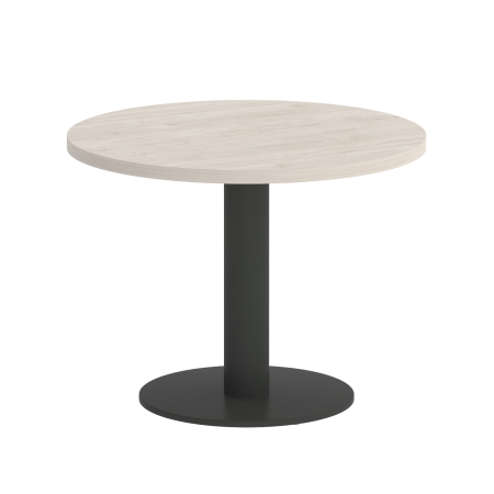 Home Office Стол журнальный круглый VR.SP-5-60.1G Денвер Светлый/Металл Антрацит 600*600*453 Home Office Стол журнальный круглый VR.SP-5-60.1G Денвер Светлый/Металл Антрацит 600*600*453