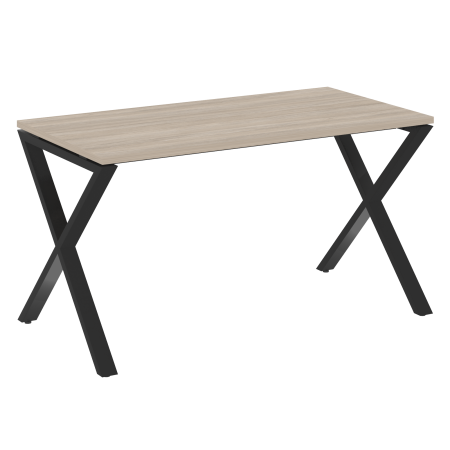 Loft Стол рабочий VR.L-SRX-3.7 Дуб Аттик/Металл Черный 1380*720*750