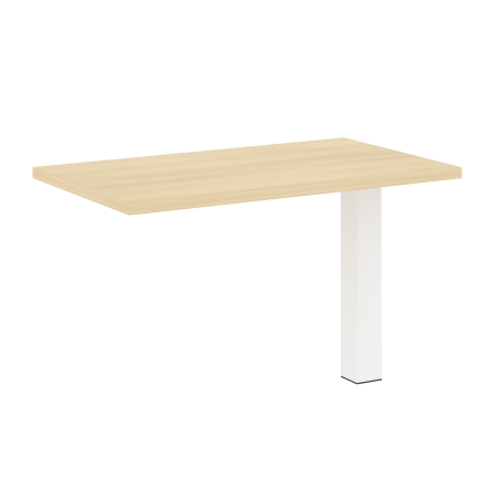 Yalta Брифинг-приставка LT.BR-2 Акация Лорка/Металл Белый 1200*700*750 Yalta Брифинг-приставка LT.BR-2 Акация Лорка/Металл Белый 1200*700*750