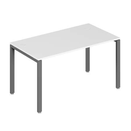 Trend Metal TDM32230145 Стол письменный на металлоопорах 1400x600x750 белый
