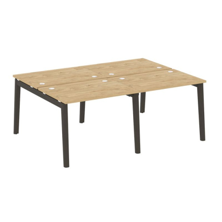 Onix Wood Рабочая станция OW.D.RS-4.1.7 Тиквуд Светлый/Дуб Темный/Металл Антрацит 1960*1475*750 Onix Wood Рабочая станция OW.D.RS-4.1.7 Тиквуд Светлый/Дуб Темный/Металл Антрацит 1960*1475*750