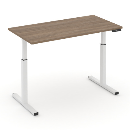 Move up Стол электроподъемный MV.SE-3.7 Дуб Аризона/Металл Белый 1380*720*720-1190