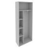 Riva Гардероб А.ГБ-4 Серый 770*365*1980