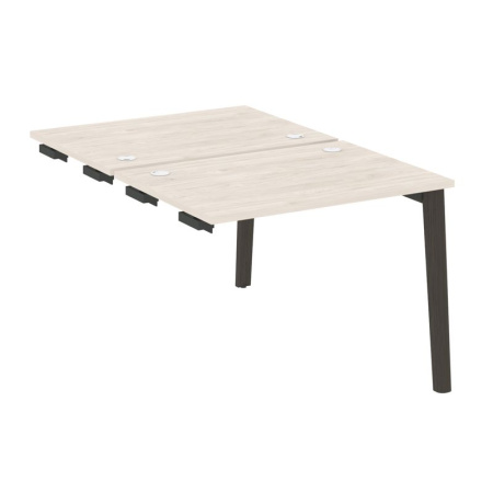 Onix Wood Стол-приставка двойной OW.D.SPR-1.7 Денвер Светлый/Дуб Темный/Металл Антрацит 980*1475*750 Onix Wood Стол-приставка двойной OW.D.SPR-1.7 Денвер Светлый/Дуб Темный/Металл Антрацит 980*1475*750