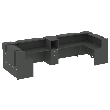 Onix Ресепшн O.R-K-37 Антрацит 4714*1768*1187 Onix Ресепшн O.R-K-37 Антрацит 4714*1768*1187