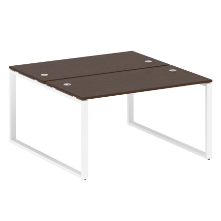 Metal System Рабочая станция на О-образном м/к БО.РАС-СП-2.3 Венге Цаво/Металл Белый 1400*1475*750 Metal System Рабочая станция на О-образном м/к БО.РАС-СП-2.3 Венге Цаво/Металл Белый 1400*1475*750