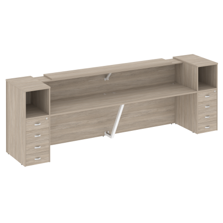 Onix Ресепшн O.R-K-12 Дуб Аттик 3624*766*1187 Onix Ресепшн O.R-K-12 Дуб Аттик 3624*766*1187