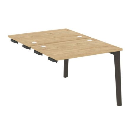 Onix Wood Стол-приставка двойной OW.D.SPR-1.7 Тиквуд Светлый/Дуб Темный/Металл Антрацит 980*1475*750 Onix Wood Стол-приставка двойной OW.D.SPR-1.7 Тиквуд Светлый/Дуб Темный/Металл Антрацит 980*1475*750