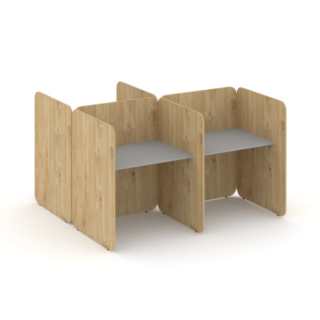 Bell Комплект №7 KCB.K-007 Серый/Тиквуд Светлый 1614*1800*1200