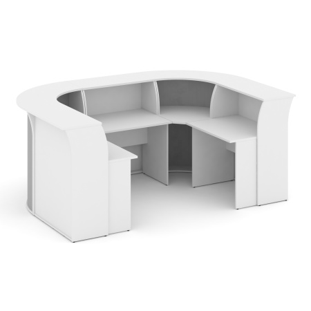 Riva Ресепшен набор вариант №4 А.РН-4 Белый 2844*1894*1150 Riva Ресепшен набор вариант №4 А.РН-4 Белый 2844*1894*1150