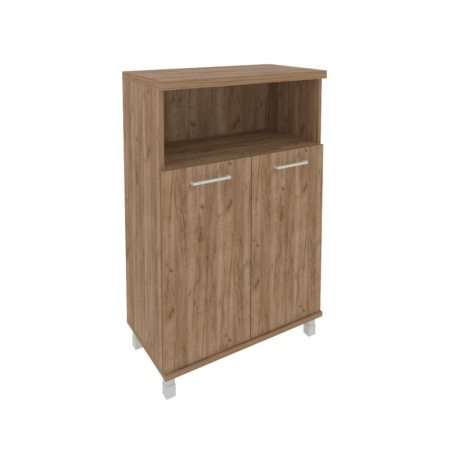 First Шкаф средний широкий KST-2.1 Дуб Табак 801*432*1260 First Шкаф средний широкий KST-2.1 Дуб Табак 801*432*1260