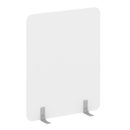 R-line Перегородки на металлических опорах на фетровых подпятниках DP.F-120-150 Белый Бриллиант/Металл Серый 1200*18*1500 R-line Перегородки на металлических опорах на фетровых подпятниках DP.F-120-150 Белый Бриллиант/Металл Серый 1200*18*1500