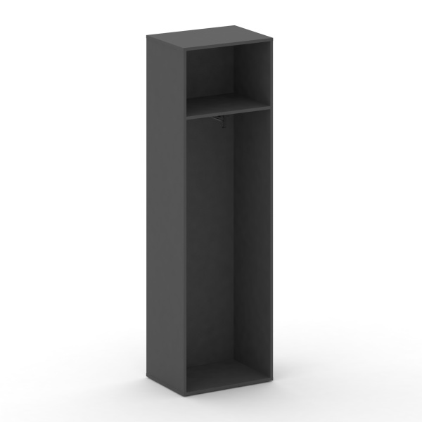 Fresco Гардероб узкий универсальный FRU.GB-101 Базальт UM 600*460*2000