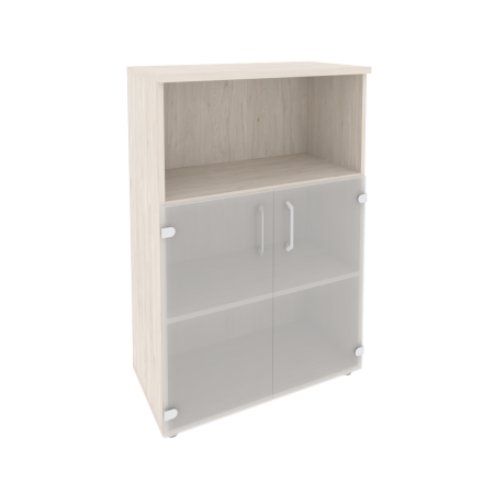 Onix Шкаф средний широкий O.ST-2.2 Денвер Светлый 800*420*1207 Onix Шкаф средний широкий O.ST-2.2 Денвер Светлый 800*420*1207